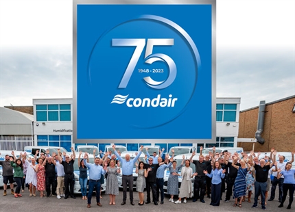 Condair 75. yılını kutluyor