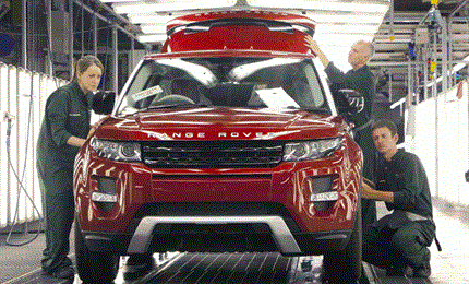 Jaguar Land Rover tesislerinde Condair nemlendirmesi