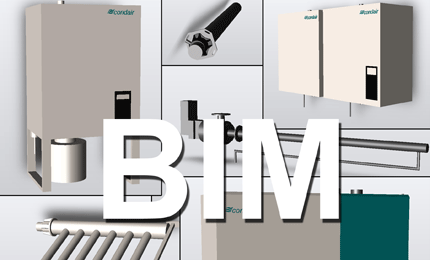 3D BIM nemlendirici modelleri